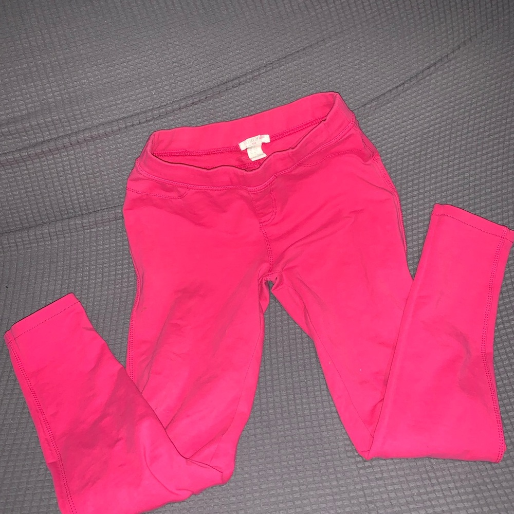 Forever 21 girls pink leggings